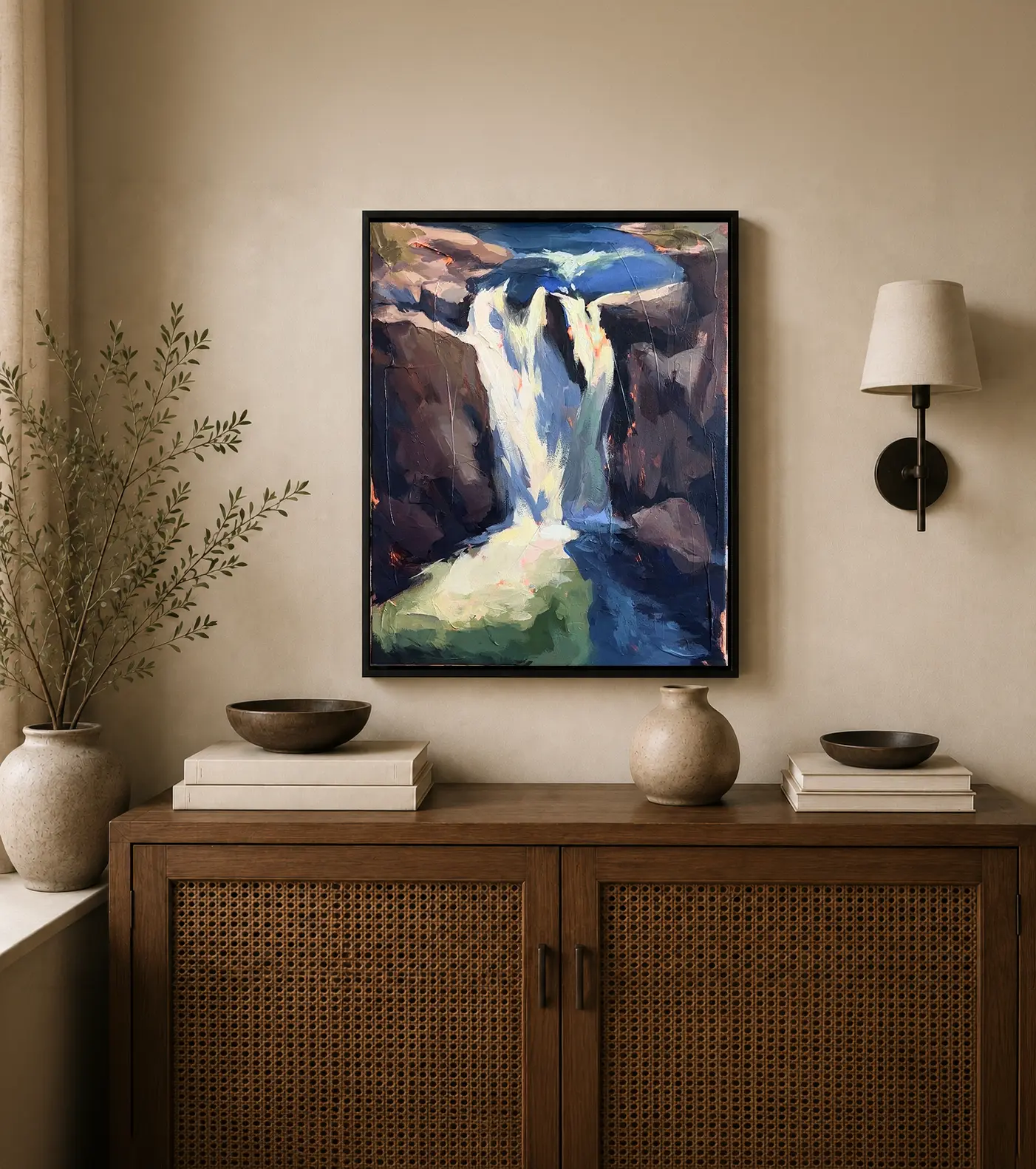 Spectral Falls by Thomas Tugnette