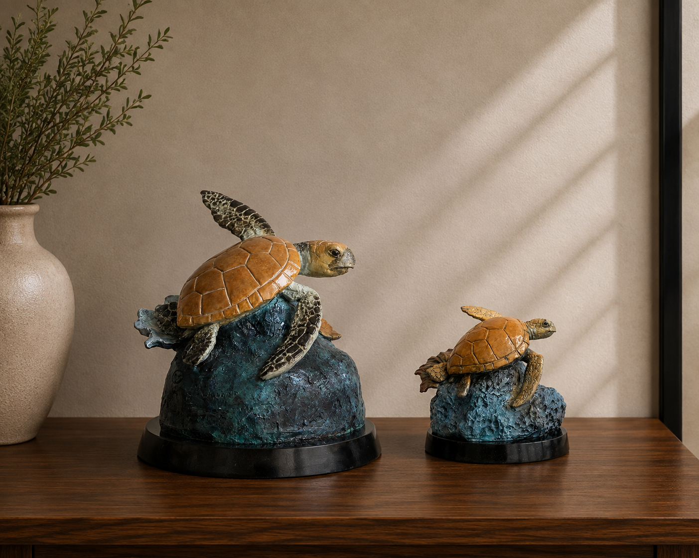Wyland Freedom sculptures