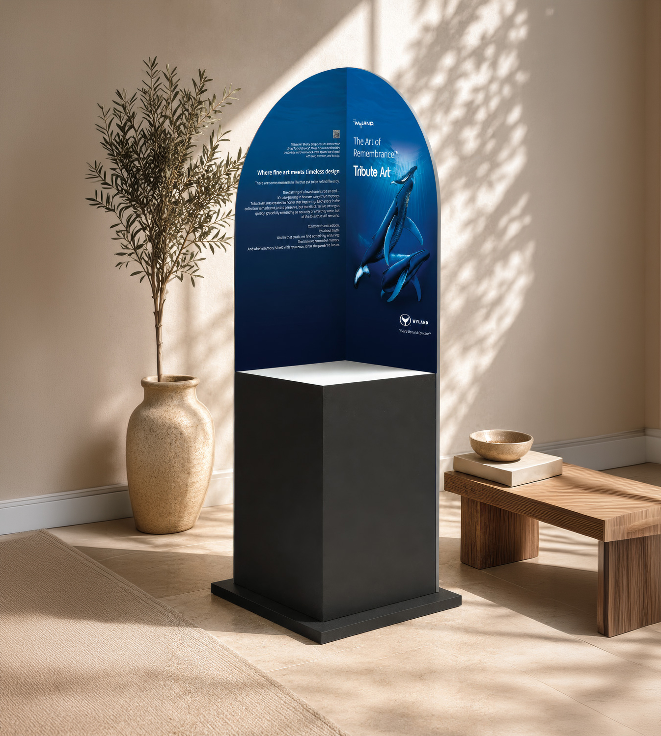 Wyland Gallery Pedestal